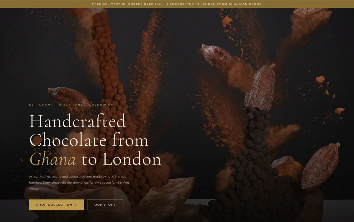 Dark Sugars website