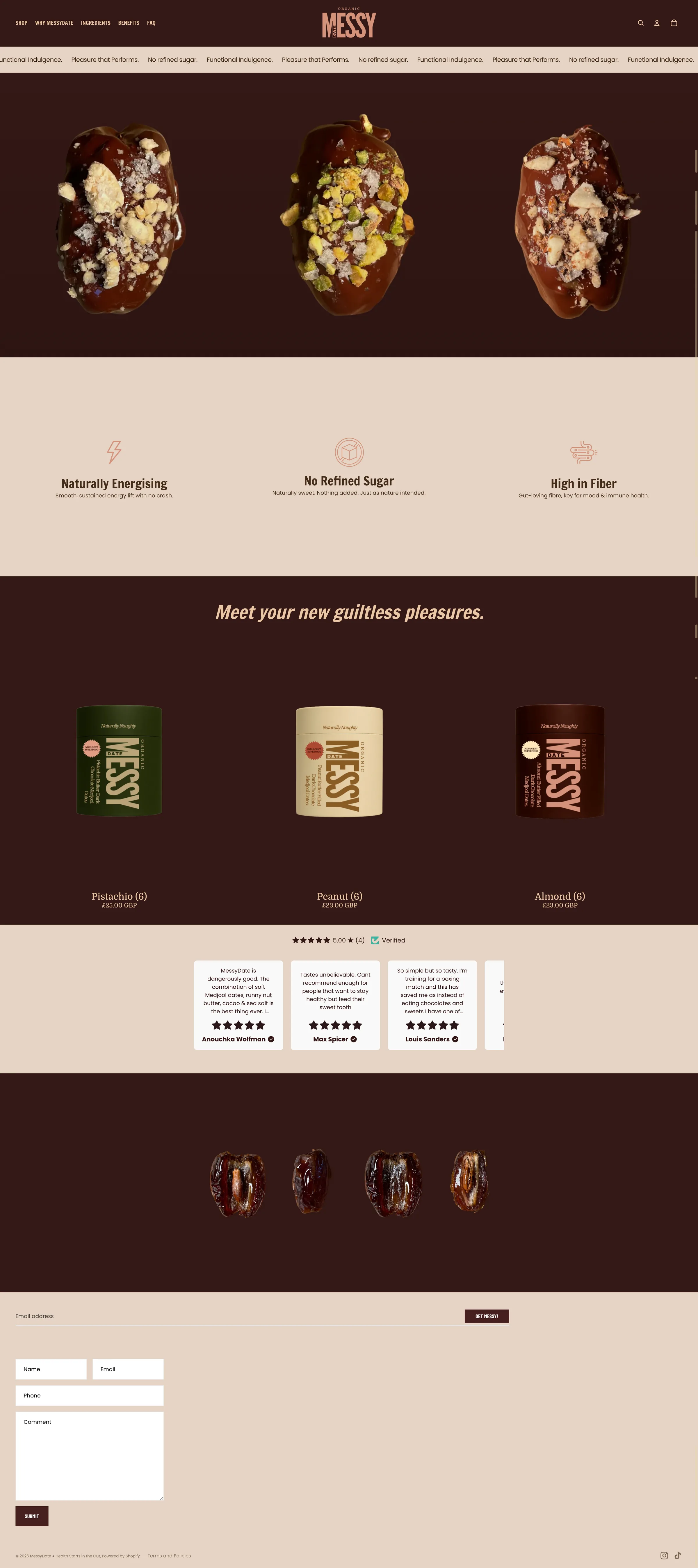 Messy Date - Original website