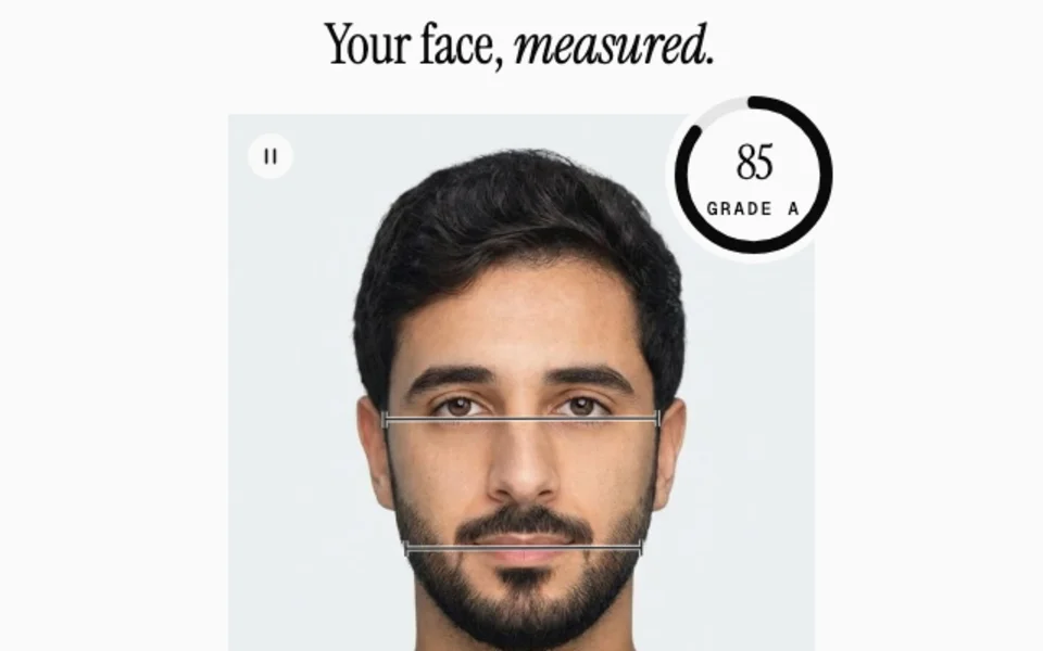 Phi Scanner: your face, measured